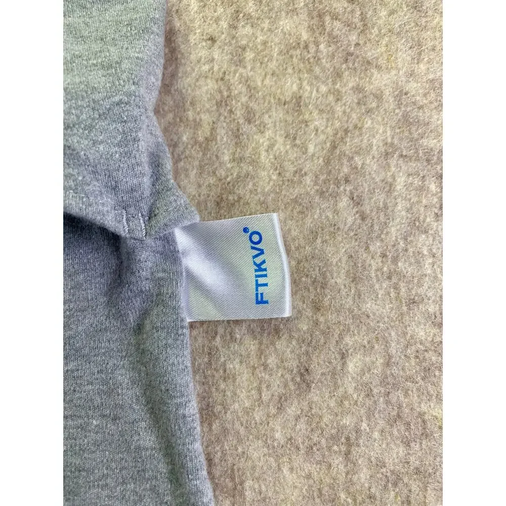 Ftikvo Gray Baby Swaddle Sleep Sack Size 0-3 Months